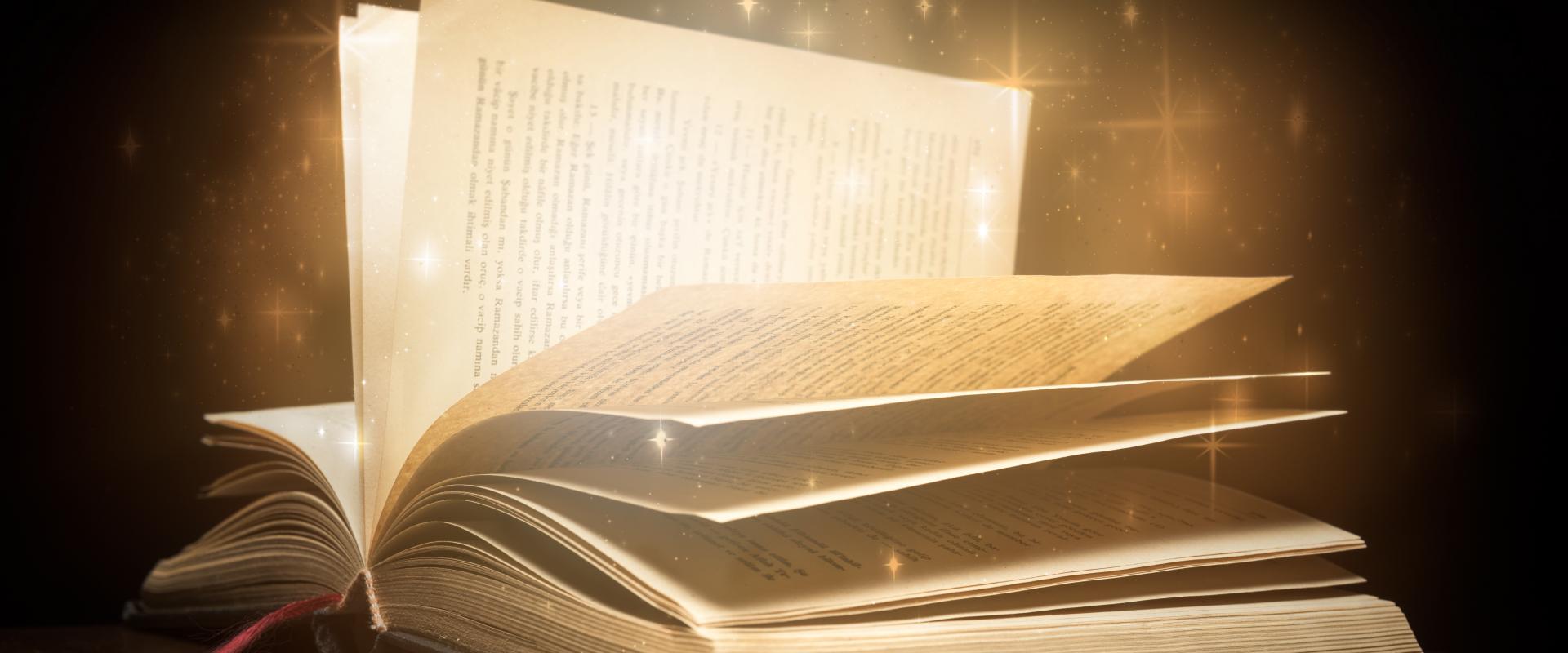 llyfr stori agored / open story book