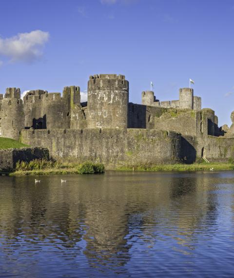 Castell Caerffili/Caerphilly Castle