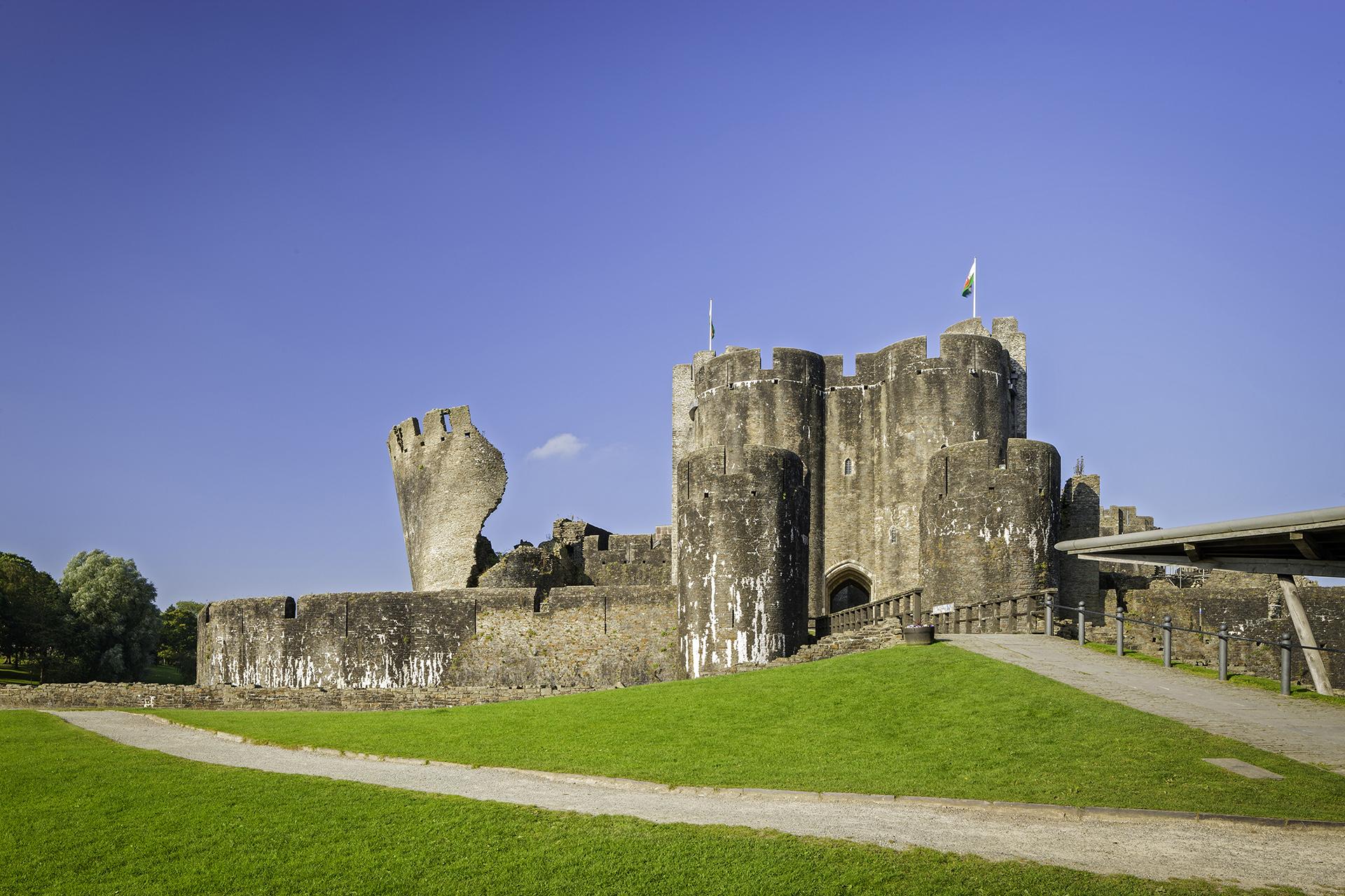 Castell Caerffili/Caerphilly Castle
